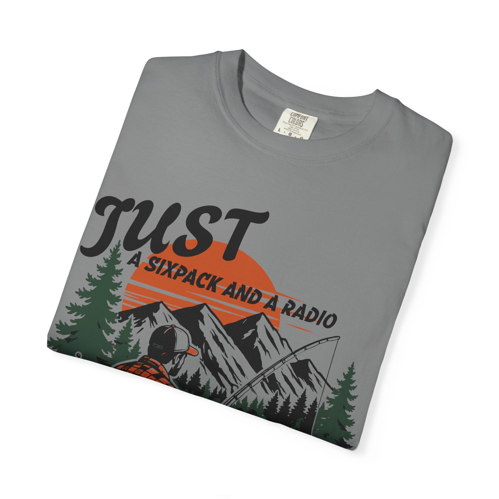 Just A Sixpack And A Radio T-shirt