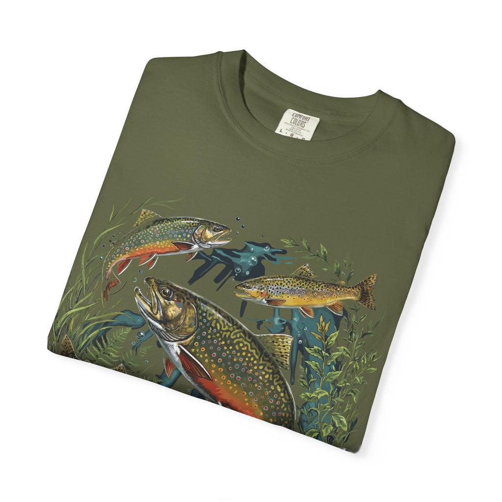 Brook Trout Drawing T-shirt