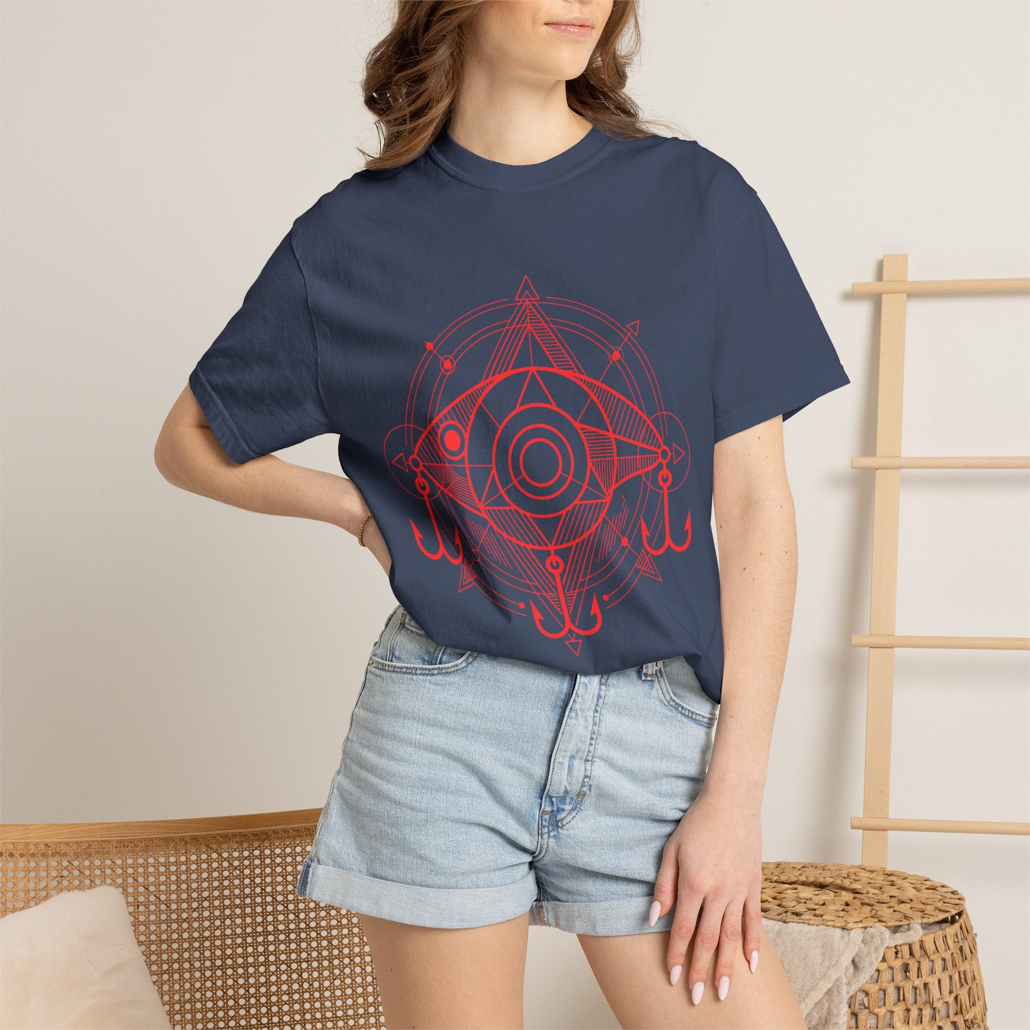 Fishing Mandala T-shirt