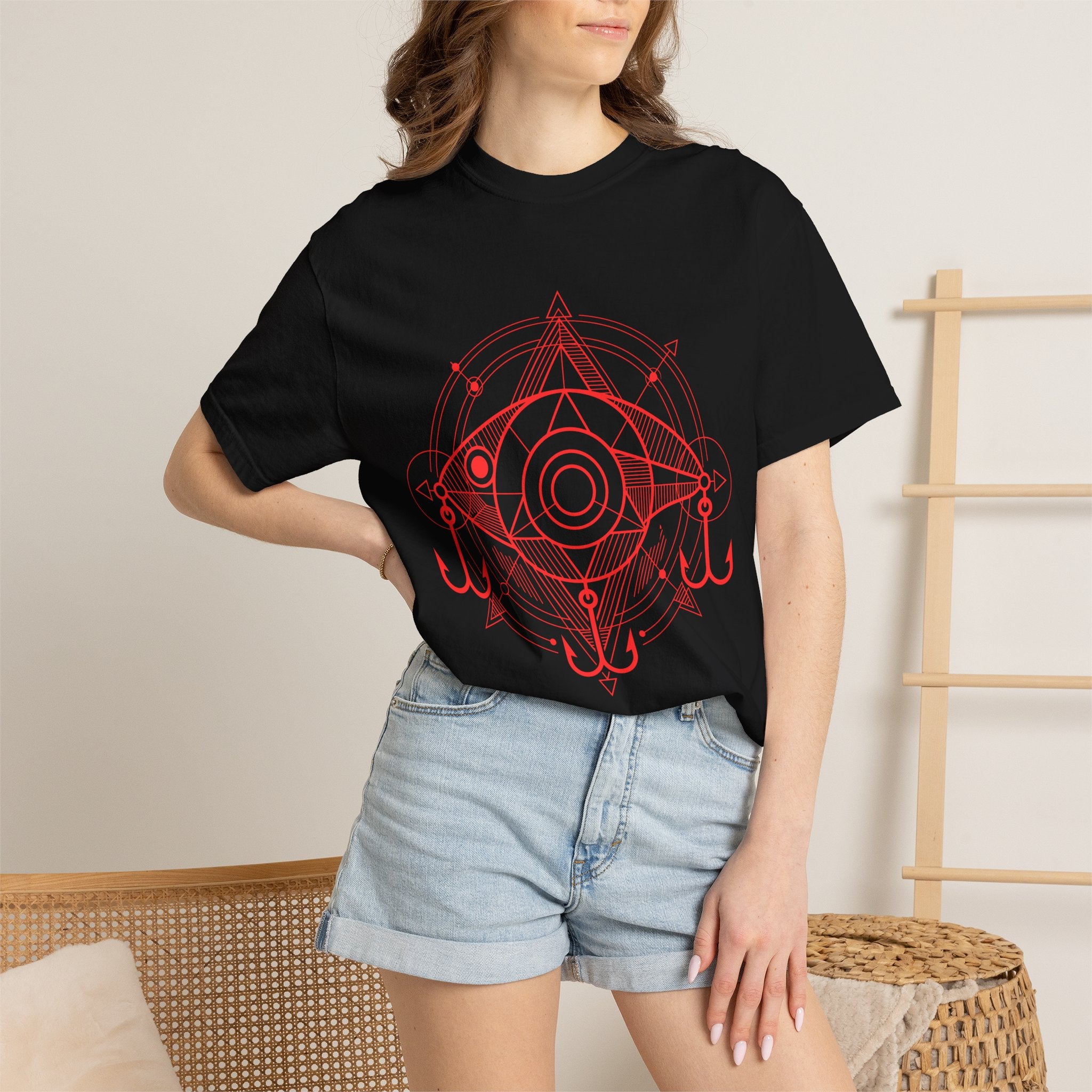 Fishing Mandala T-shirt