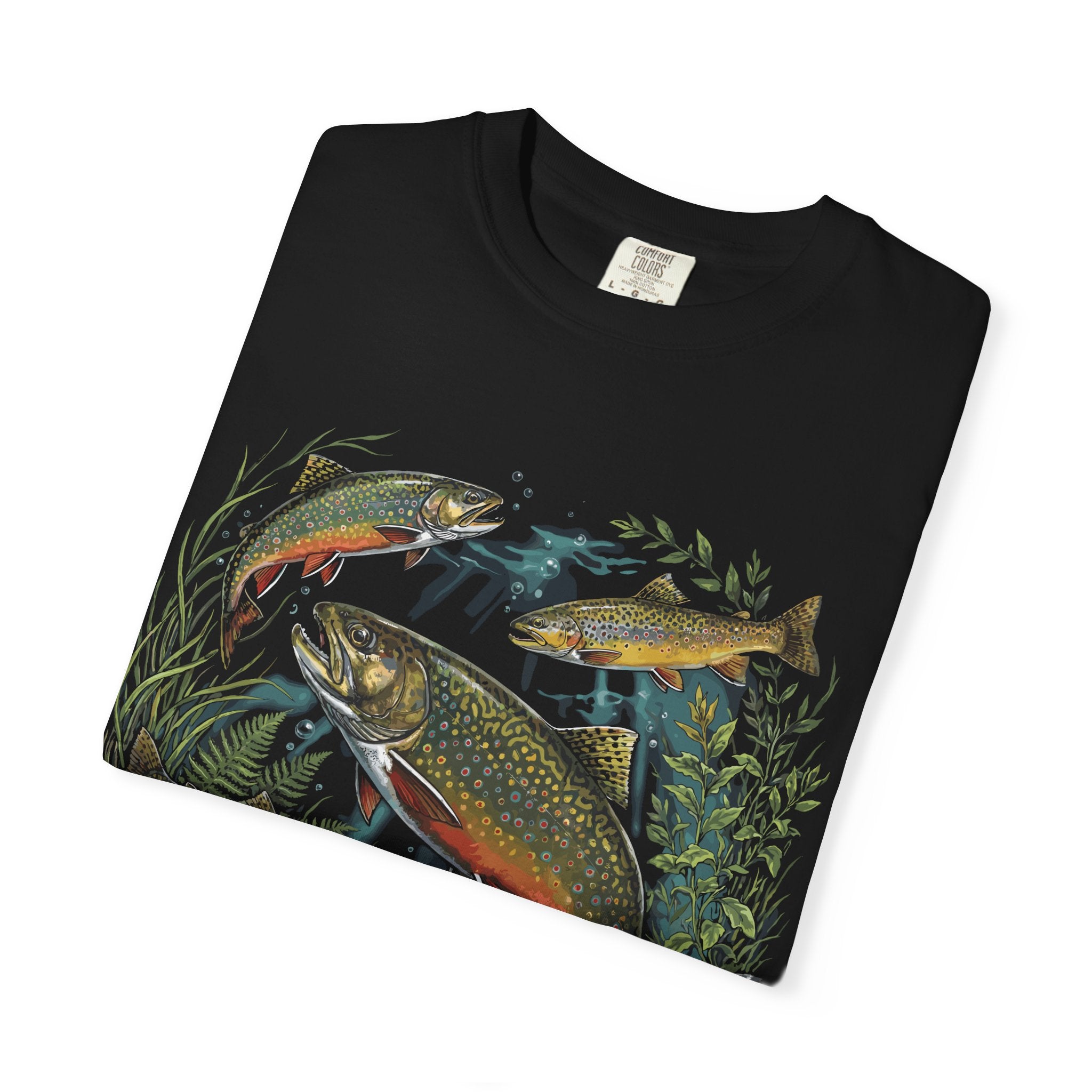 Brook Trout Drawing T-shirt
