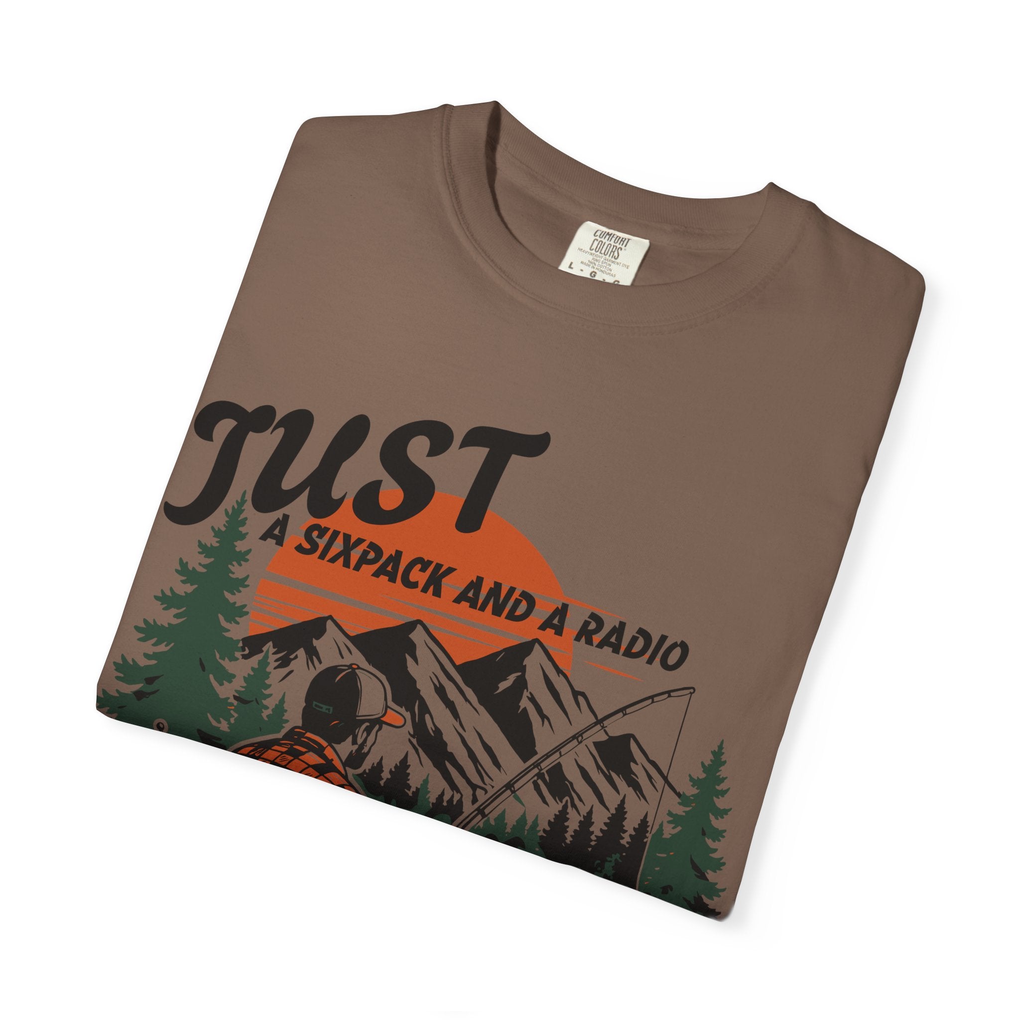 Just A Sixpack And A Radio T-shirt