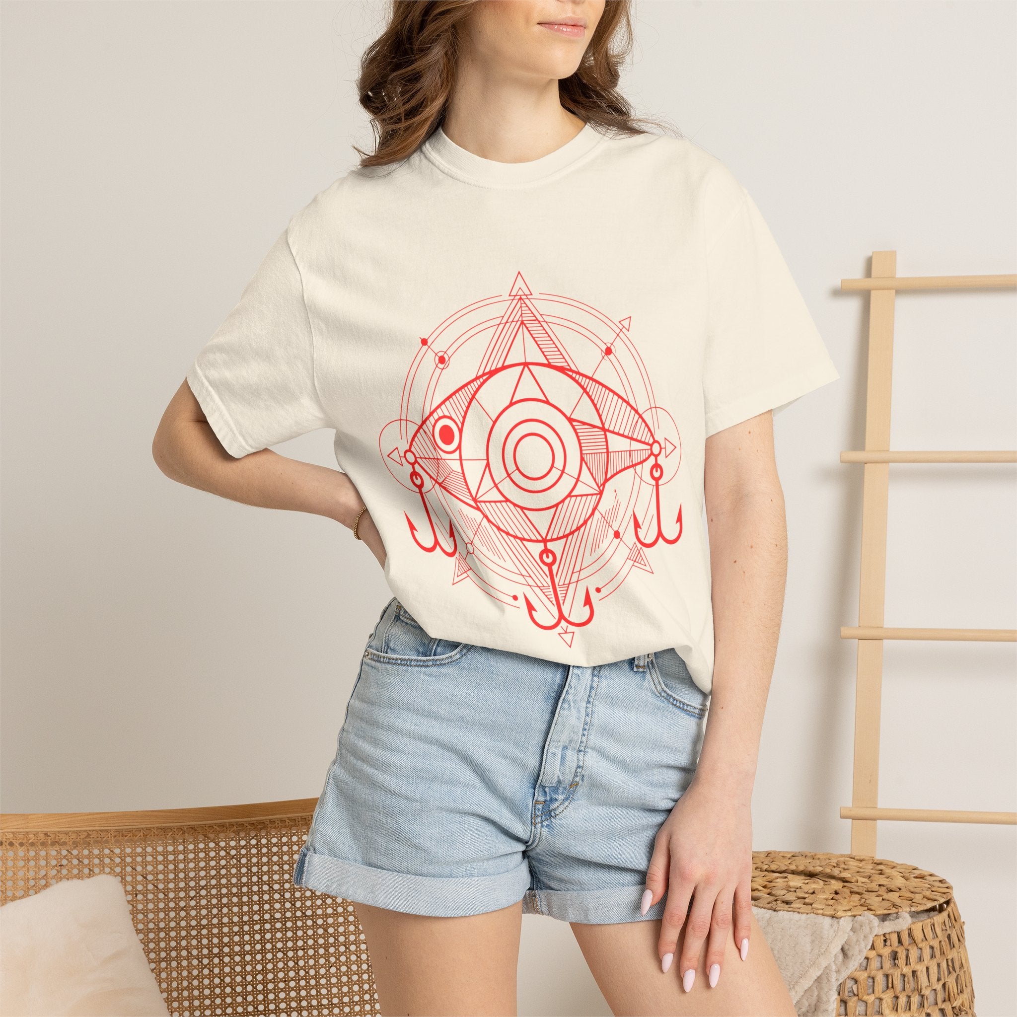 Fishing Mandala T-shirt