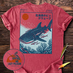 Whale Shark Encounter Back Print T-Shirt
