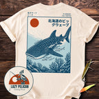 Whale Shark Encounter Back Print T-Shirt